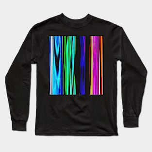 Colorful Abstract Stripes 611 Long Sleeve T-Shirt